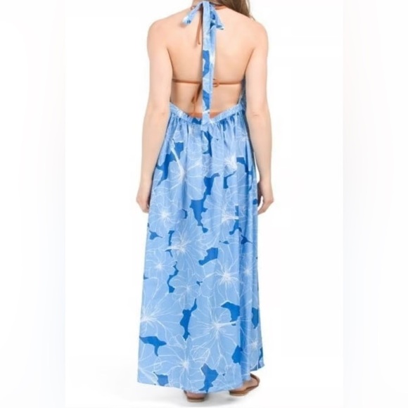 NEW MILLY Cabana Dominique Waterlily Maxi Dress/Cover Up M/L - Picture 11 of 12